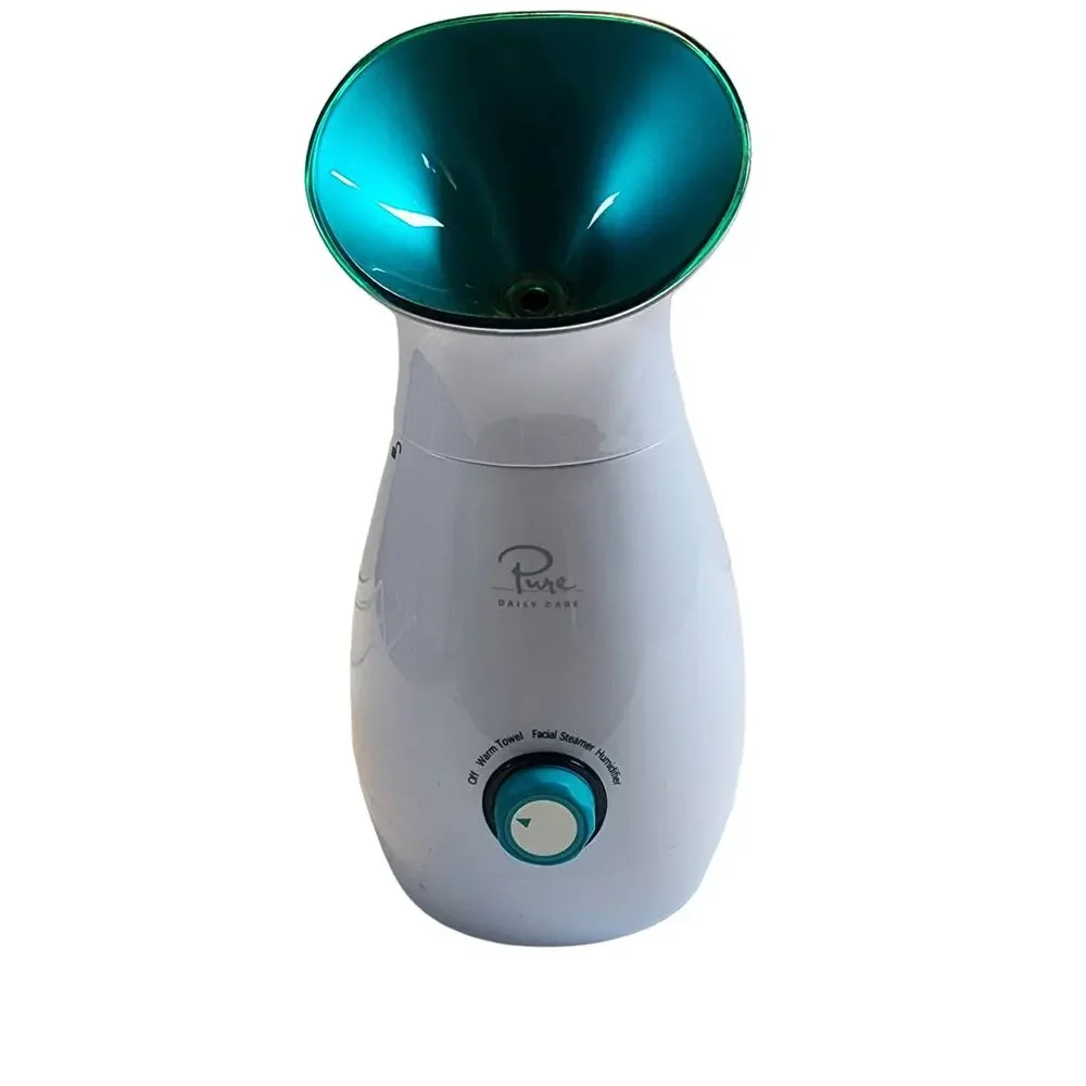 Facial Steamer with Temp Control and 4 PC Skin Toolkit